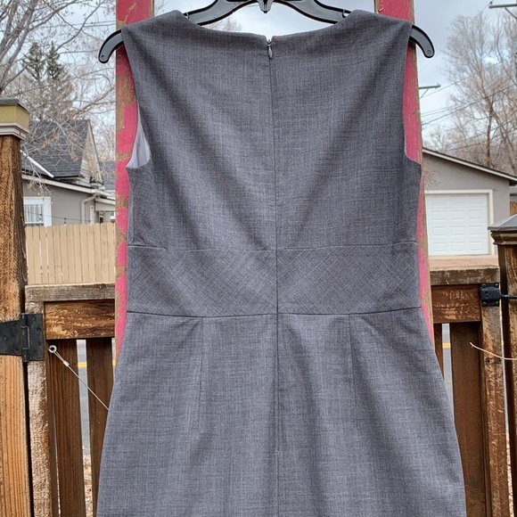 SALE! NEW Banana Republic Stretch Wool Blend Dress Sz 4 - Picture 7 of 8